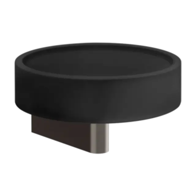 Мыльница Gessi ORIGINI 66402#707 черный/Black Metal Brushed PVD