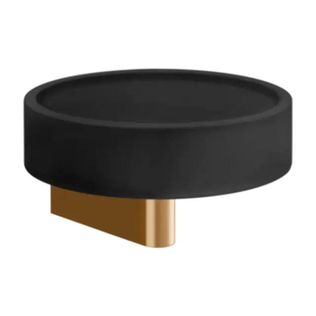 Мыльница Gessi ORIGINI 66402#735 черный/Warm Bronze PVD