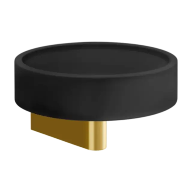 Мыльница Gessi ORIGINI 66402#246 черный/золото PVD