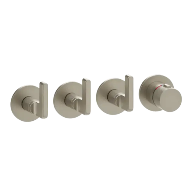 Термостат Gessi INCISO 58336#149 FINOX BRUSHED NICKEL