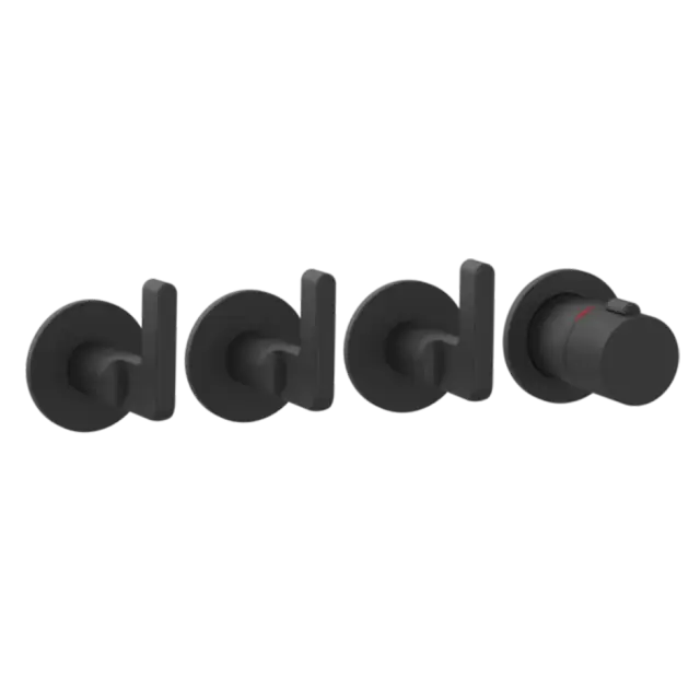 Термостат Gessi INCISO 58336#299 черный XL