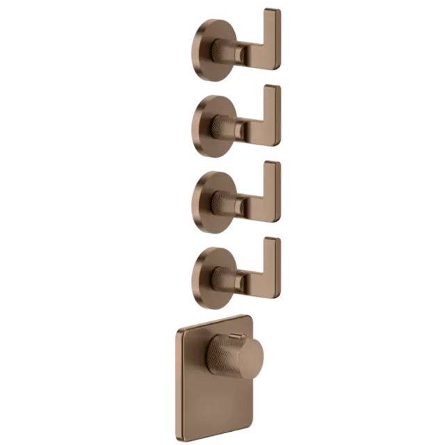 Термостат Gessi INCISO 58218#708 браш.Медный PVD