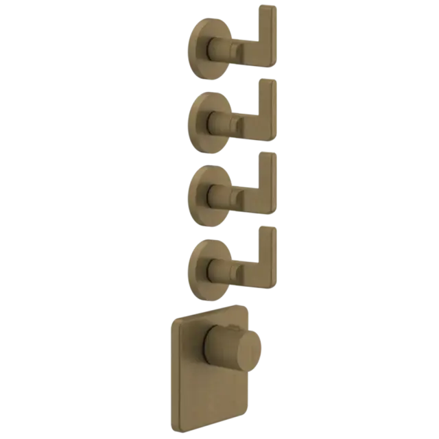 Термостат Gessi INCISO 58218#713 античная латунь