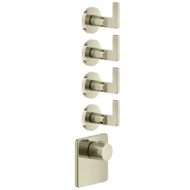 Термостат Gessi INCISO 58218#720 NICKEL PVD