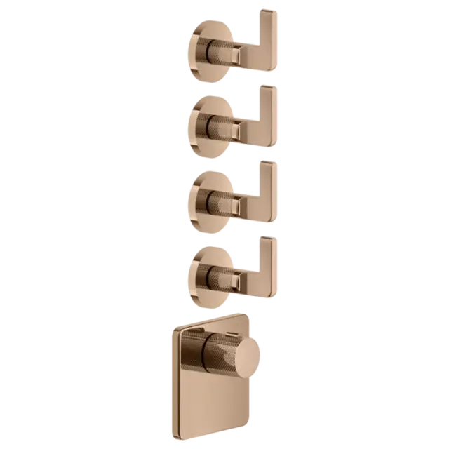 Термостат Gessi INCISO 58218#030 Медный PVD