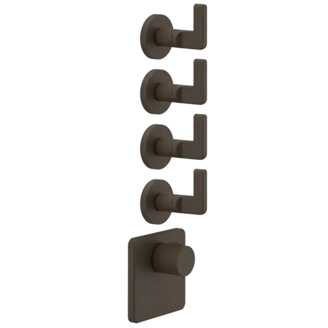 Термостат Gessi INCISO 58218#845 темная бронза