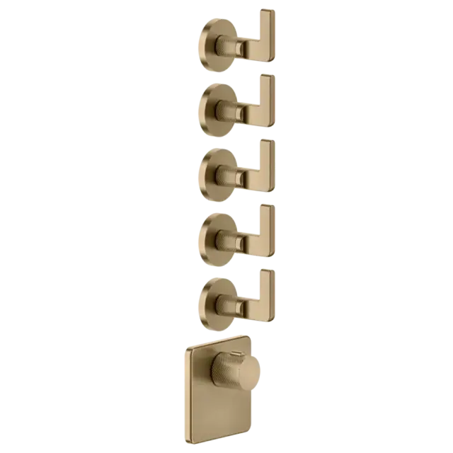 Термостат Gessi INCISO 58220#726 Warm Bronze Brushed PVD