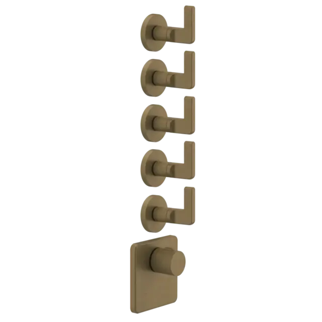 Термостат Gessi INCISO 58220#713 античная латунь