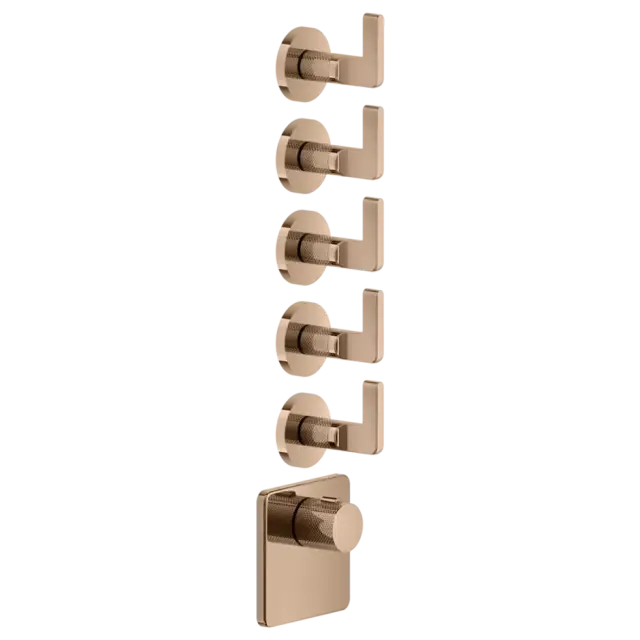 Термостат Gessi INCISO 58220#030 Медный PVD