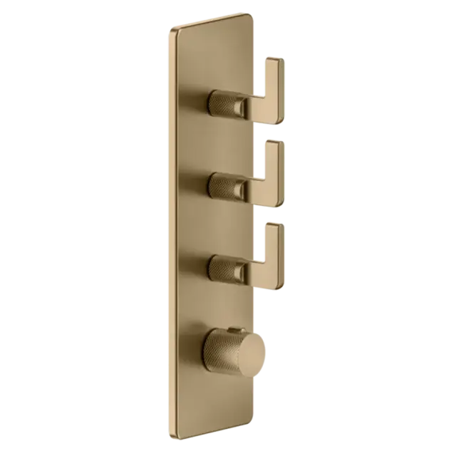 Термостат Gessi INCISO 58206#726 цвет-Warm Bronze Brushed PVD