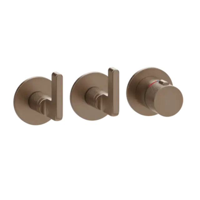 Термостат Gessi INCISO 58334#708 браш.Медный PVD