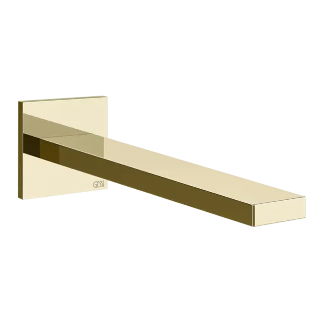 Излив Gessi INVERSO 73102#710 цвет-латунь PVD