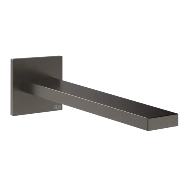 Излив Gessi INVERSO 73102#707 цвет-Black Metal Brushed PVD