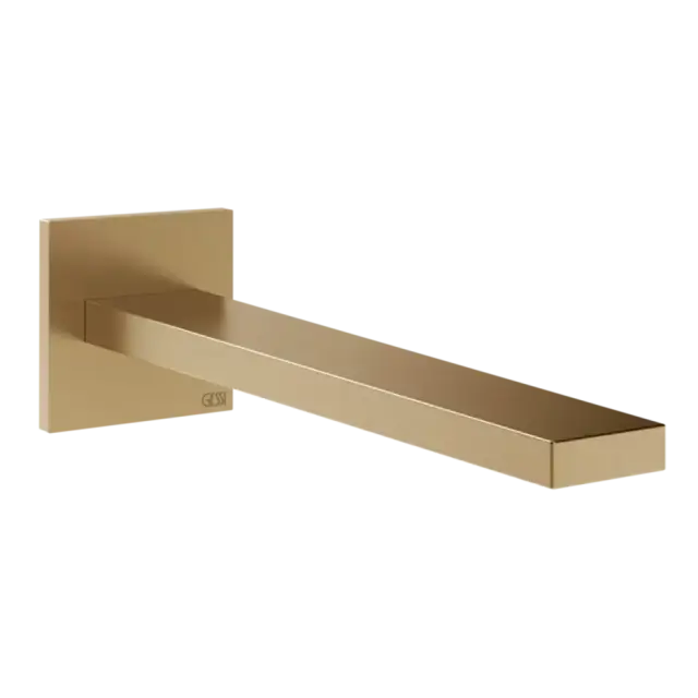 Излив Gessi INVERSO 73102#726 цвет-Warm Bronze Brushed PVD
