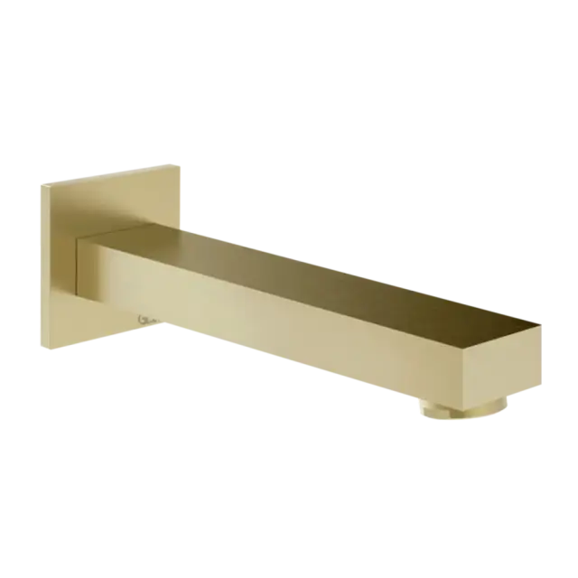 Излив Gessi INVERSO 73103#727 цвет-браш.латунь PVD