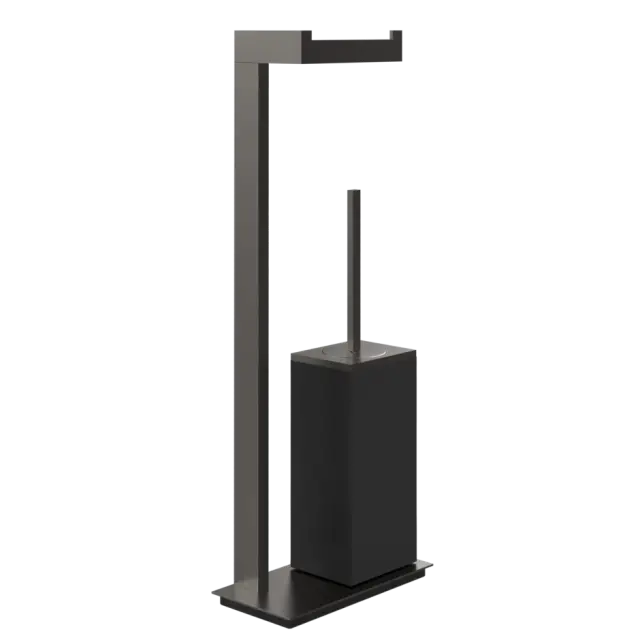 Стойка комбинированная Gessi INVERSO 20934#707 цвет-черный/Black Metal Brushed PVD