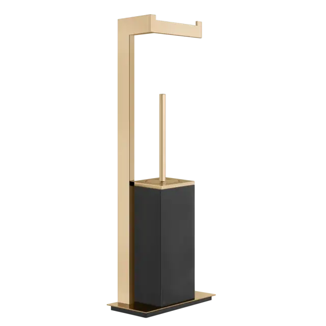 Стойка комбинированная Gessi INVERSO 20934#735 цвет-черный/Warm Bronze PVD