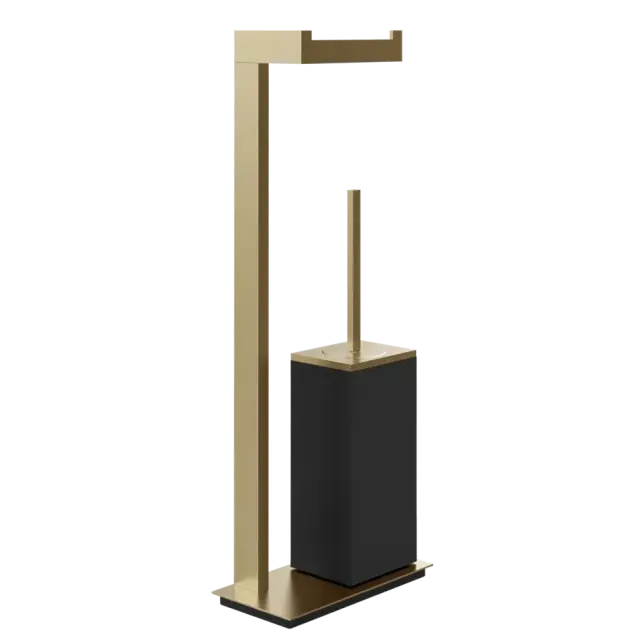 Стойка комбинированная Gessi INVERSO 20934#726 цвет-черный/Warm Bronze Brushed PVD