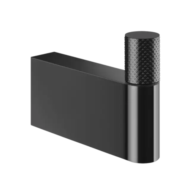 Крючок Gessi HABITO DIAMANTATO 70623#706 цвет-Black Metal PVD