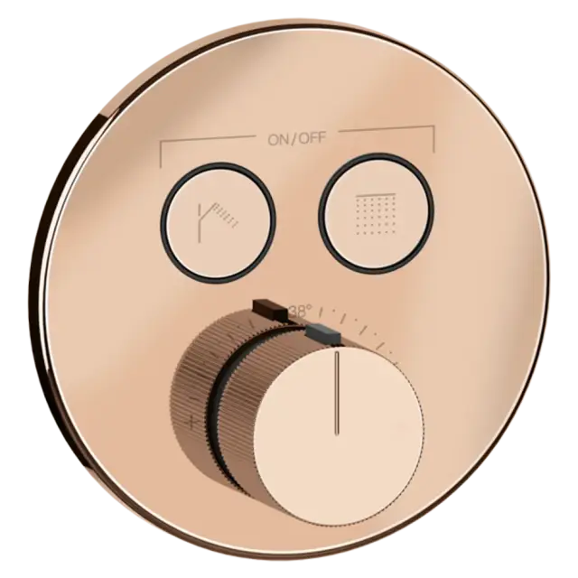 Термостат Gessi HI-FI COMFORT 38713#030 цвет-Медный PVD