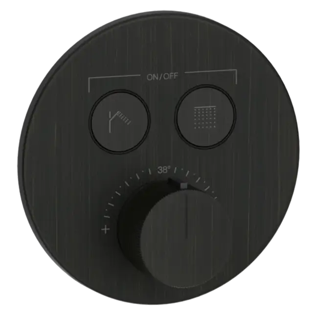 Термостат Gessi HI-FI COMFORT 38713#187 цвет-состарен.бронза