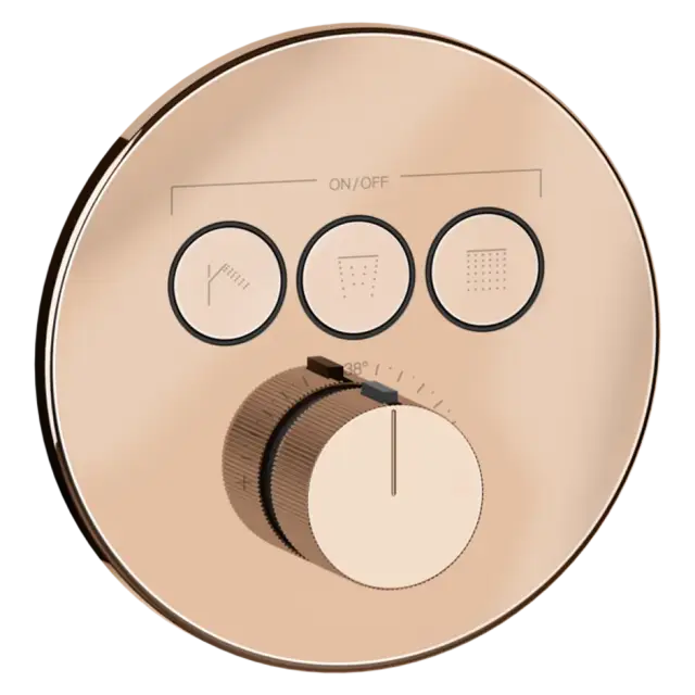 Термостат Gessi HI-FI COMFORT 38716#030 цвет-Медный PVD