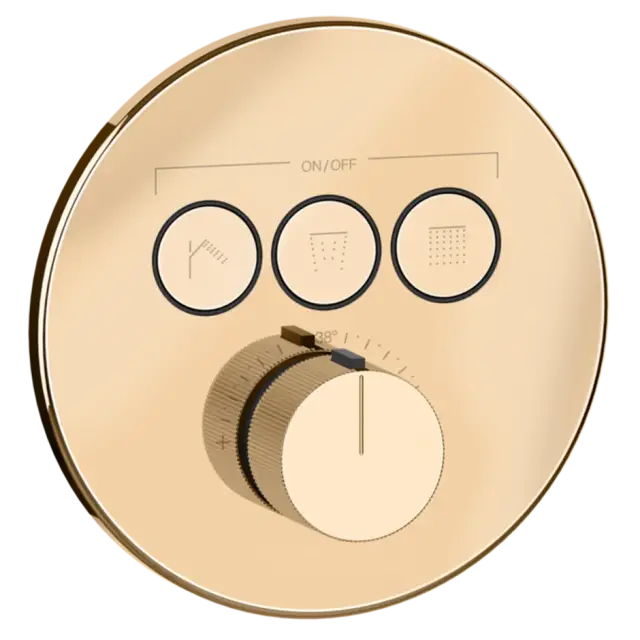 Термостат Gessi HI-FI COMFORT 38716#735 цвет-Warm Bronze PVD