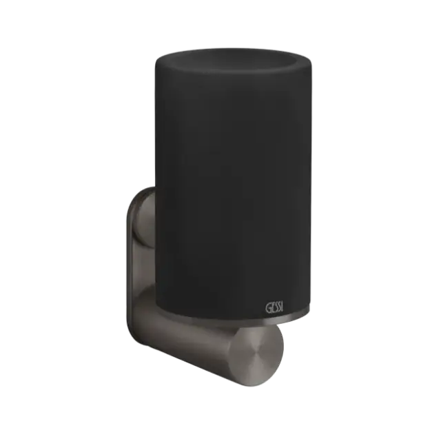 Стакан Gessi GESSI 316 54708#707 цвет-черный/black metal brushed PVD