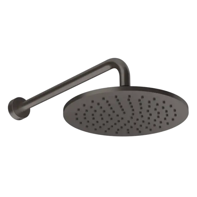 Верхний душ Gessi ORIGINI 66148#707 цвет-black metal brushed PVD