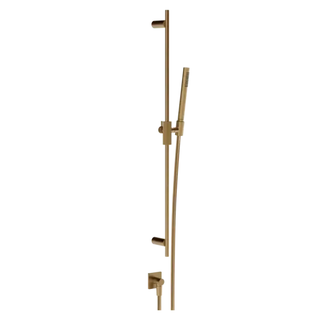 Душевая стойка Gessi INVERSO RIGATO 73541#726 цвет-warm bronze brushed PVD