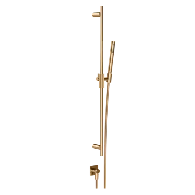 Душевая стойка Gessi INVERSO RIGATO 73541#735 цвет-warm bronze PVD