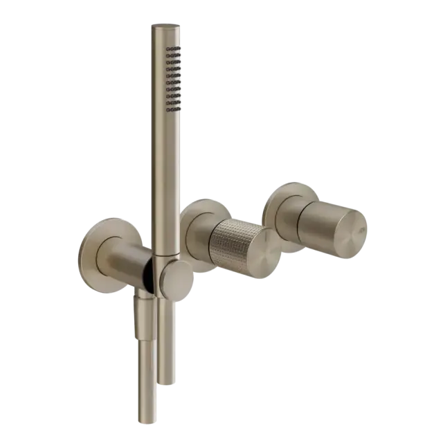 Смеситель Gessi HABITO CESELLO 70438#149 цвет-finox brushed nickel