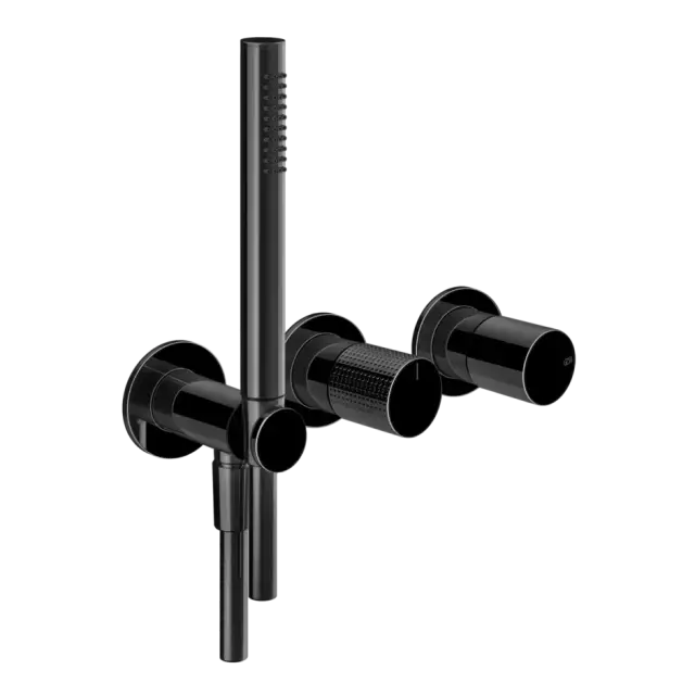 Смеситель Gessi HABITO CESELLO 70438#706 цвет-black metal PVD