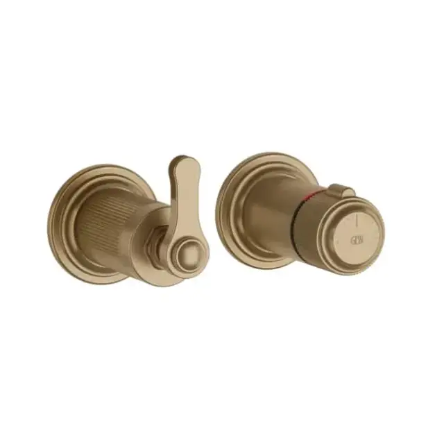 Термостат Gessi VENTI20 65233#726 цвет-warm bronze brushed PVD