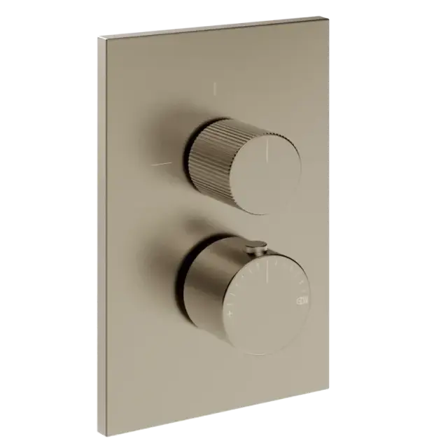 Термостат Gessi INVERSO RIGATO 73535#149 цвет-finox brushed nickel