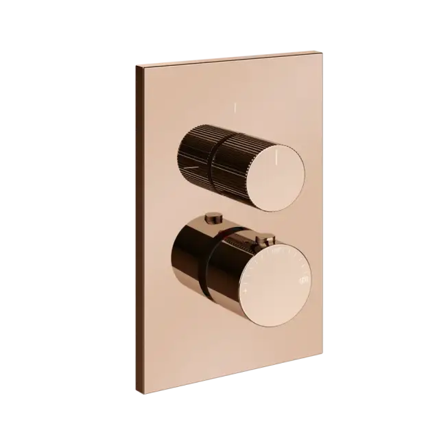 Термостат Gessi INVERSO RIGATO 73535#030 цвет-медь PVD