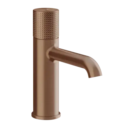 Смеситель Gessi HABITO CESELLO 70402#708 цвет-браш.медь PVD