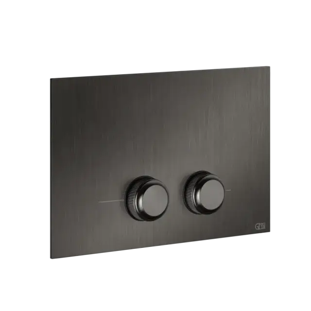 Клавиша Gessi VENTI20 54651#707 цвет-black metal brushed PVD