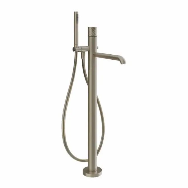 Смеситель Gessi HABITO INTRECCIO 70128#149 цвет-finox brushed nickel