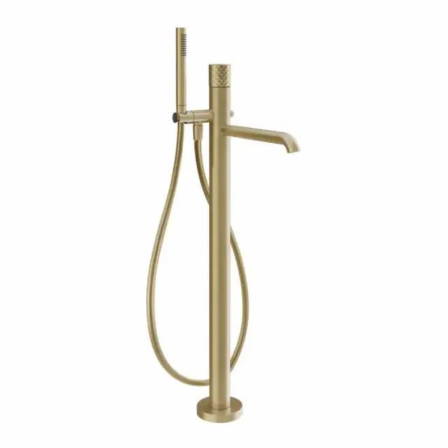 Смеситель Gessi HABITO INTRECCIO 70128#727 цвет-браш.латунь PVD