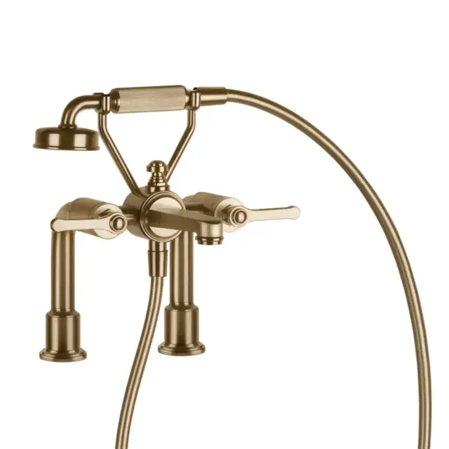 Смеситель Gessi VENTI20 65115#726 warm bronze brushed PVD