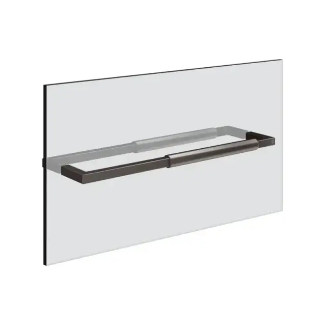 Держатель для полотенец Gessi SHOWER G UNITO 67044#707 цвет-black metal brushed PVD