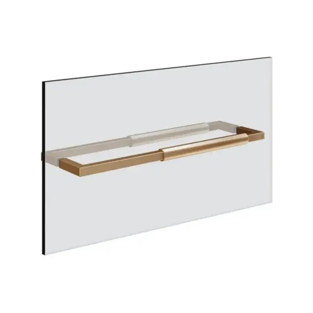 Держатель для полотенец Gessi SHOWER G UNITO 67044#726 цвет-warm bronze brushed PVD