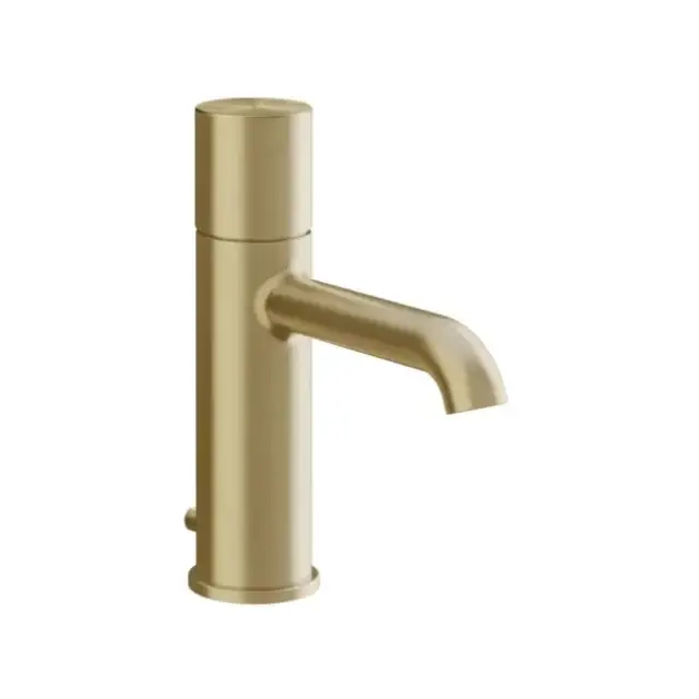 Смеситель Gessi HABITO 70001#727 цвет-браш.латунь PVD