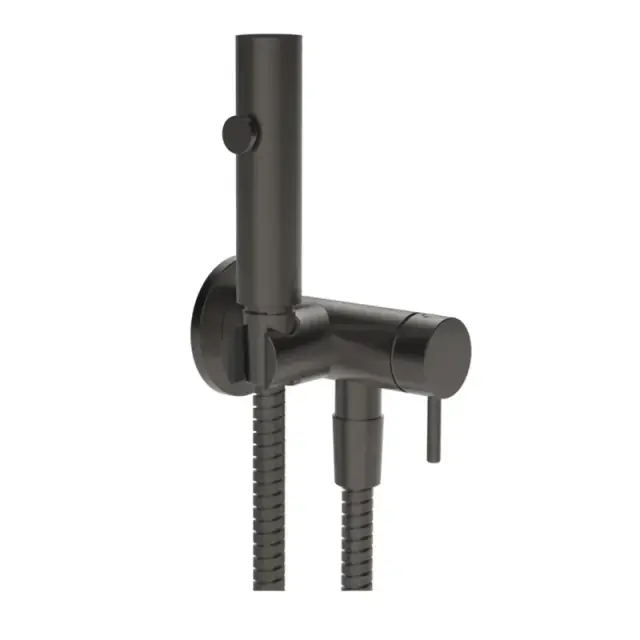 Гигиенический душ Gessi 45131#707 цвет-black metal brushed PVD