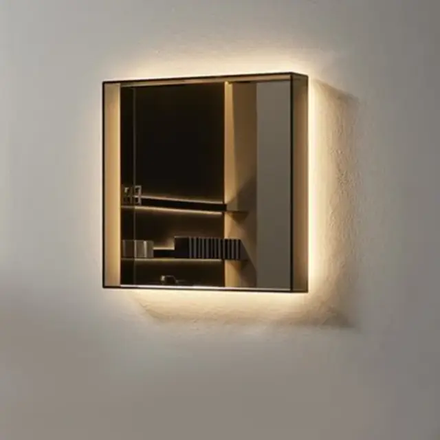 Зеркало для ванной Antonio Lupi TECA c LED подсветкой 4000К