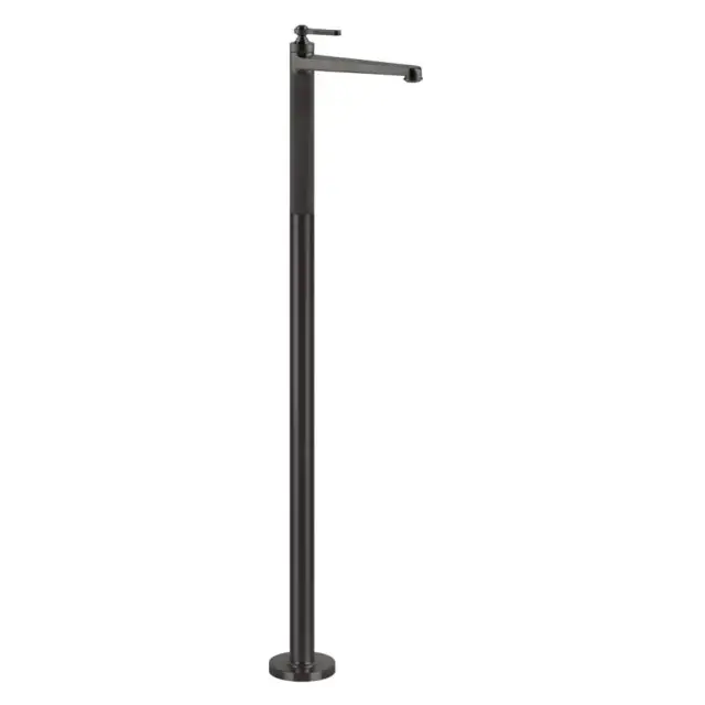 Смеситель Gessi VENTI20 65095#707 black metal brushed PVD