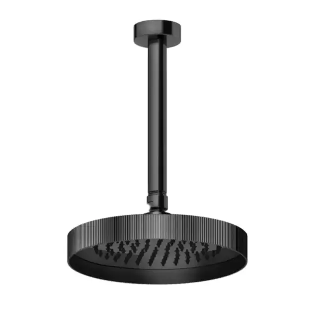 Верхний душ Gessi INGRANAGGIO 63552#706 black metal PVD