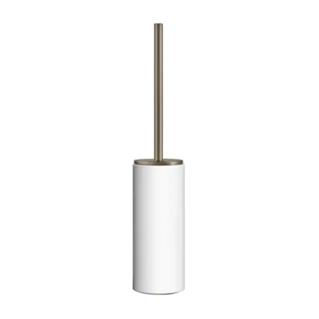 Ершик туалетный Gessi INGRANAGGIO 63743#149 белый/finox brushed nickel