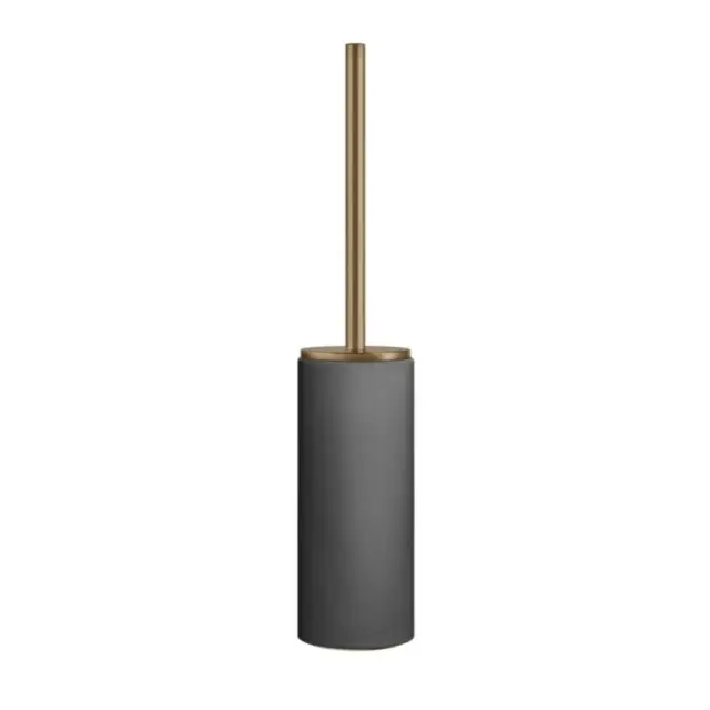 Ершик туалетный Gessi INGRANAGGIO 63744#726 черный/warm bronze brushed PVD